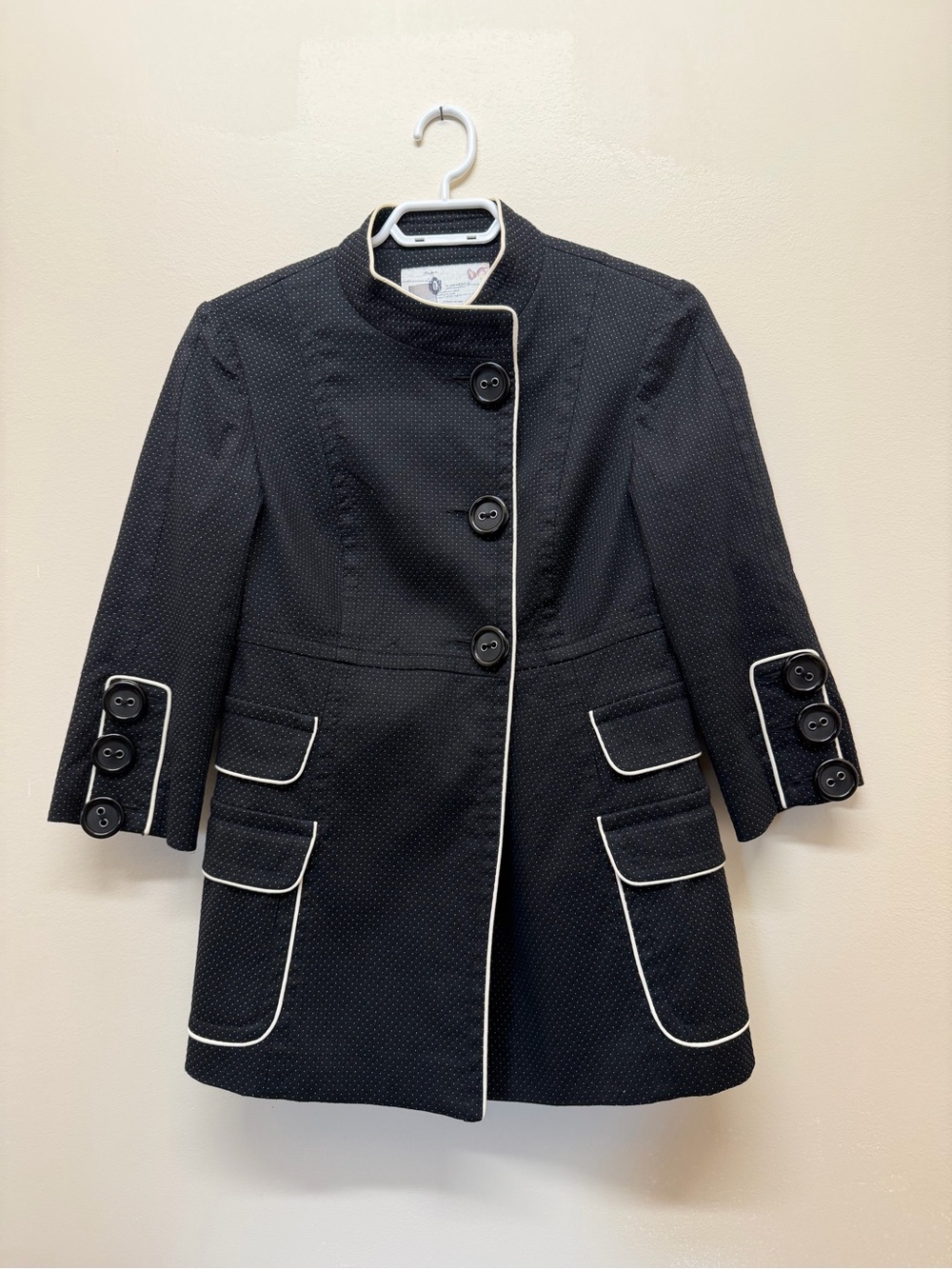 Kenzie polka dot Coat